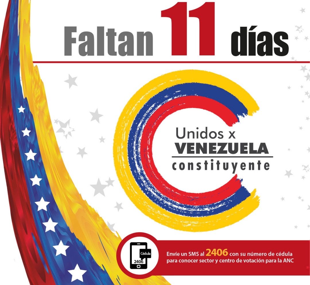 YVKE_Mundial's tweet photo. Con la ANC convocada por el Pdte. @NicolasMaduro se blindará nuestra soberanía #TrumpVenezuelaSeRespeta https://t.co/0QOnWYilZ4