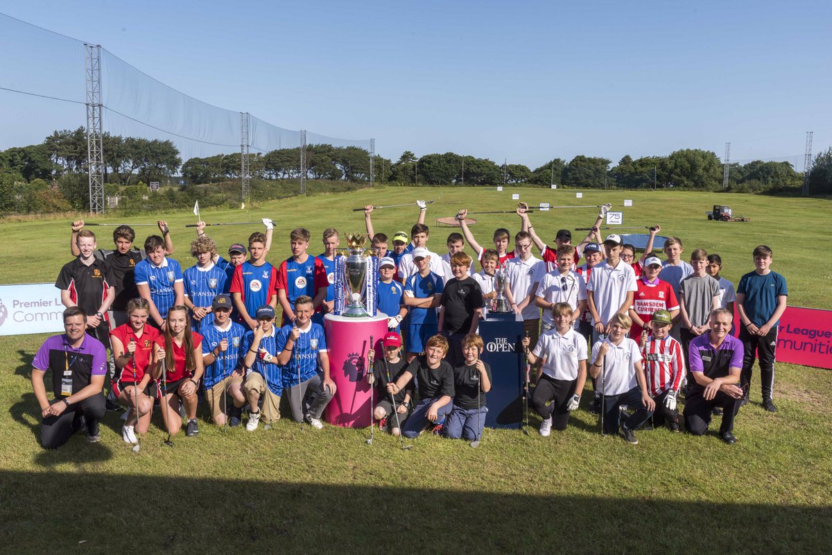 MFCFoundation's tweet photo. PL4S | Our @Boro contingent had a fantastic time at the @PLCommunities & @GolfRootsHQ #PLGolf competition in Liverpool earlier this week! ⛳️ https://t.co/s3RYRta7ai