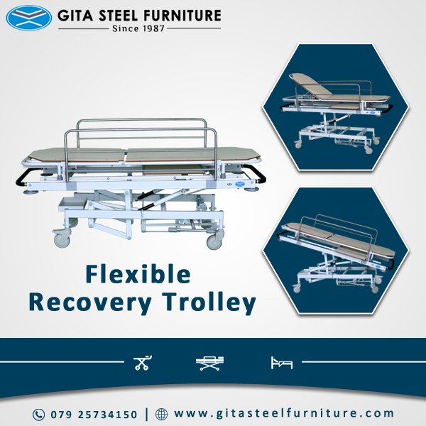gitafurniture's tweet photo. Get flexible and best quality #RecoveryTrolley for your hospital from #GitaSteelFurniture.
https://t.co/qD20J0VAbS https://t.co/r5MVpMCDuB