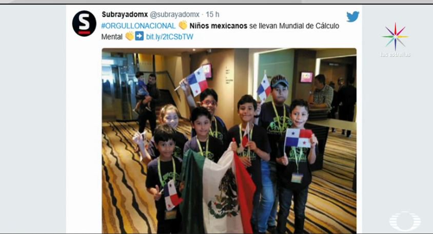 Niños mexicanos ganan campeonato de cálculo mental en #Malasia #AlAireConPaola bit.ly/2rv6qKd
