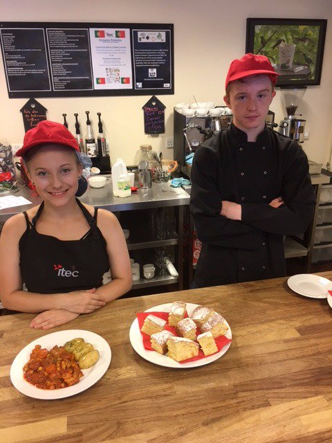 ITECskills's tweet photo. Today in the Newport Coffee Hub our learners have been cooking #portuguese dishes for #ItecInternational Wednesday https://t.co/QKXjXu7qS3