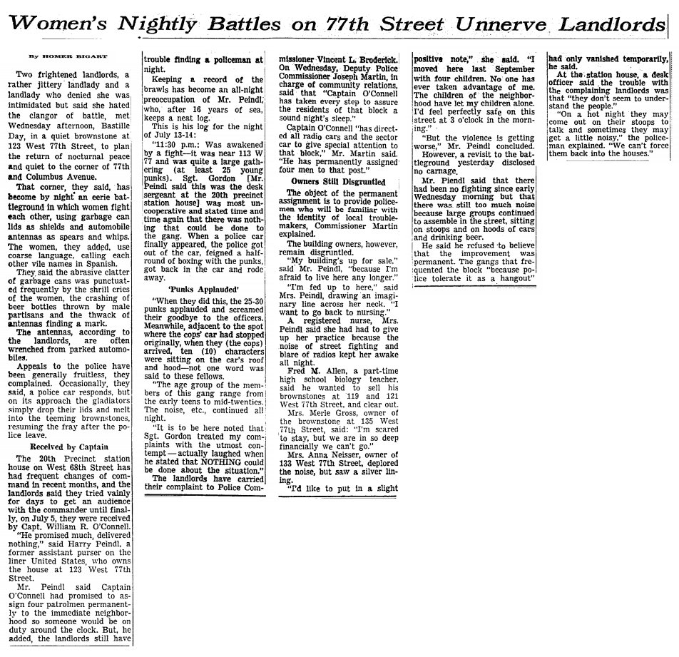 abtran's tweet image. Here’s the full article on Lady Fight Club from the @NYTimes archive. (ht @mclaughlin) timesmachine.nytimes.com/timesmachine/1…