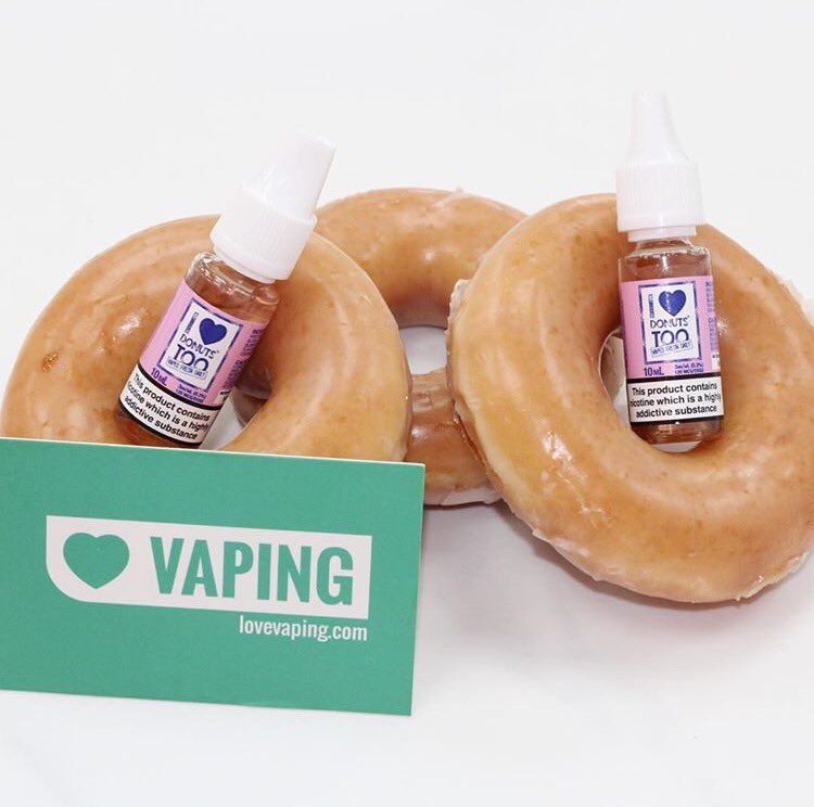 The taste of freshly baked doughnuts! 😍🍩

Lovevaping.com 💚
