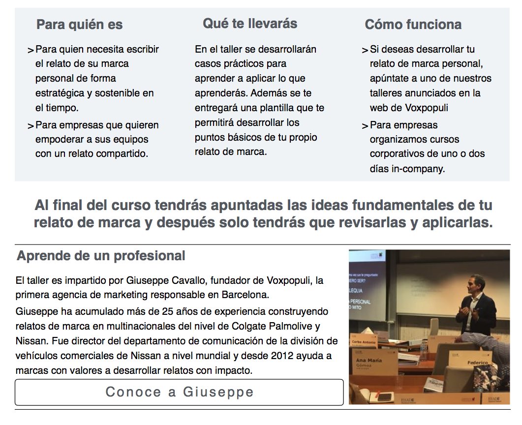 26-27 julio imparto Curso d StorytellingıBARCELONAıTotal 8 plazasıTrabajas tu propia historiaıPrecio de lanzamiento wp.me/P3d6Sn-4zg