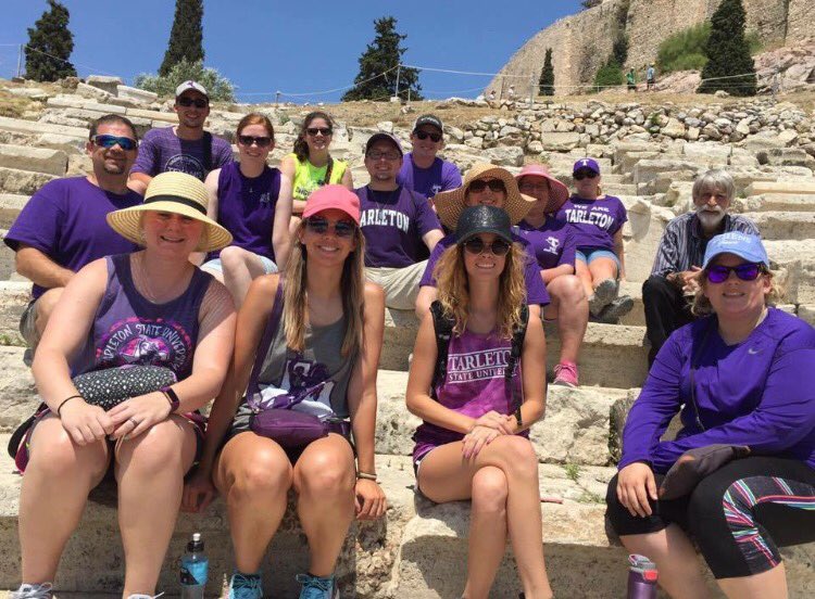 TarletonState's tweet photo. Some of our students are taking advantage of studying abroad this summer! How are you spending your summer? #tarletonstudyabroad https://t.co/krsXA5gZfF