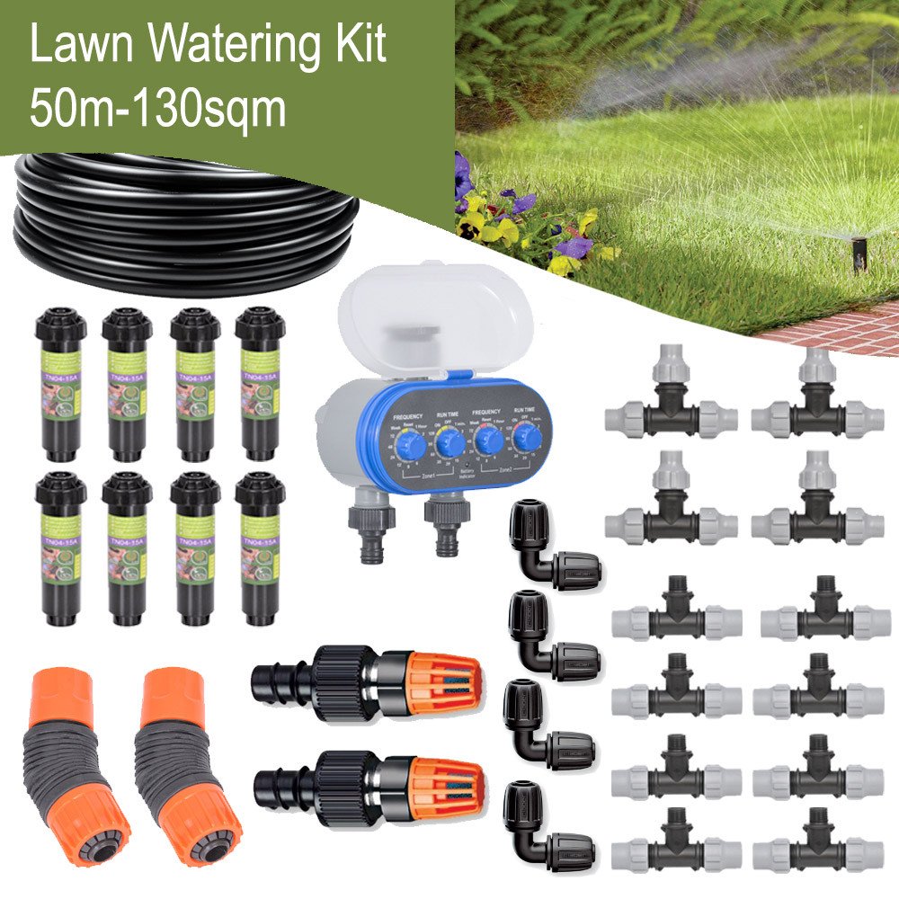 WaterIrrigation's tweet photo. Keep your lawn looking plush &amp; green with our range of pop-up watering kits from as little as £47.99 https://t.co/JeQBcpLtFy https://t.co/iZ8IDq8LEn