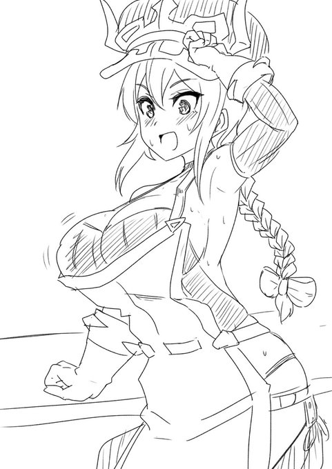 #アイギス版深夜の真剣お絵描き60分一本勝負 特盛! 