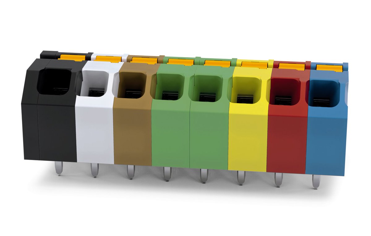 PhoenixContact's tweet photo. Eliminate all wiring confusion with the color coded SPTAF 1 from @PhoenixContact .  Learn more at: https://t.co/bS6KtYOERv https://t.co/uGweJ7Ilqq
