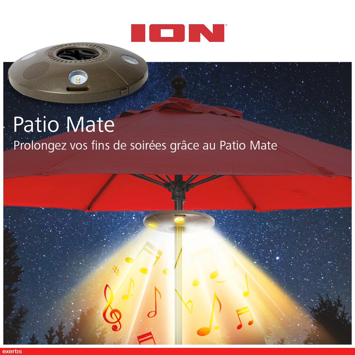 ExertisFrance's tweet photo. L'#été est enfin là ! On adopte le #PatioMate @IONaudio pour prolonger ses fins de soirées ! #shopping #gardenparty #wish #summerhouse https://t.co/vp2wVM56JS