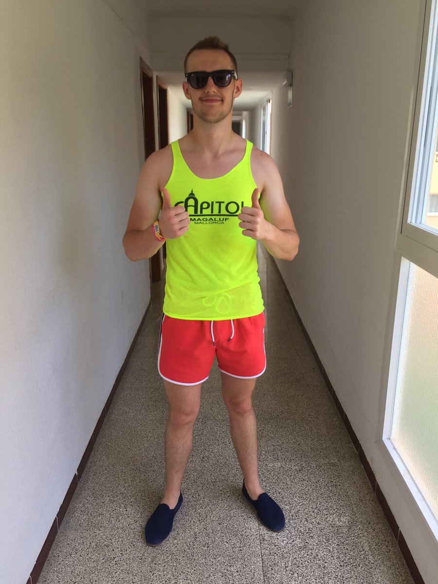 CLA2016OFFICIAL's tweet photo. Day two and we have a very strong contender for worst dressed with this boat party piece by slymes https://t.co/lco3JEcnDo