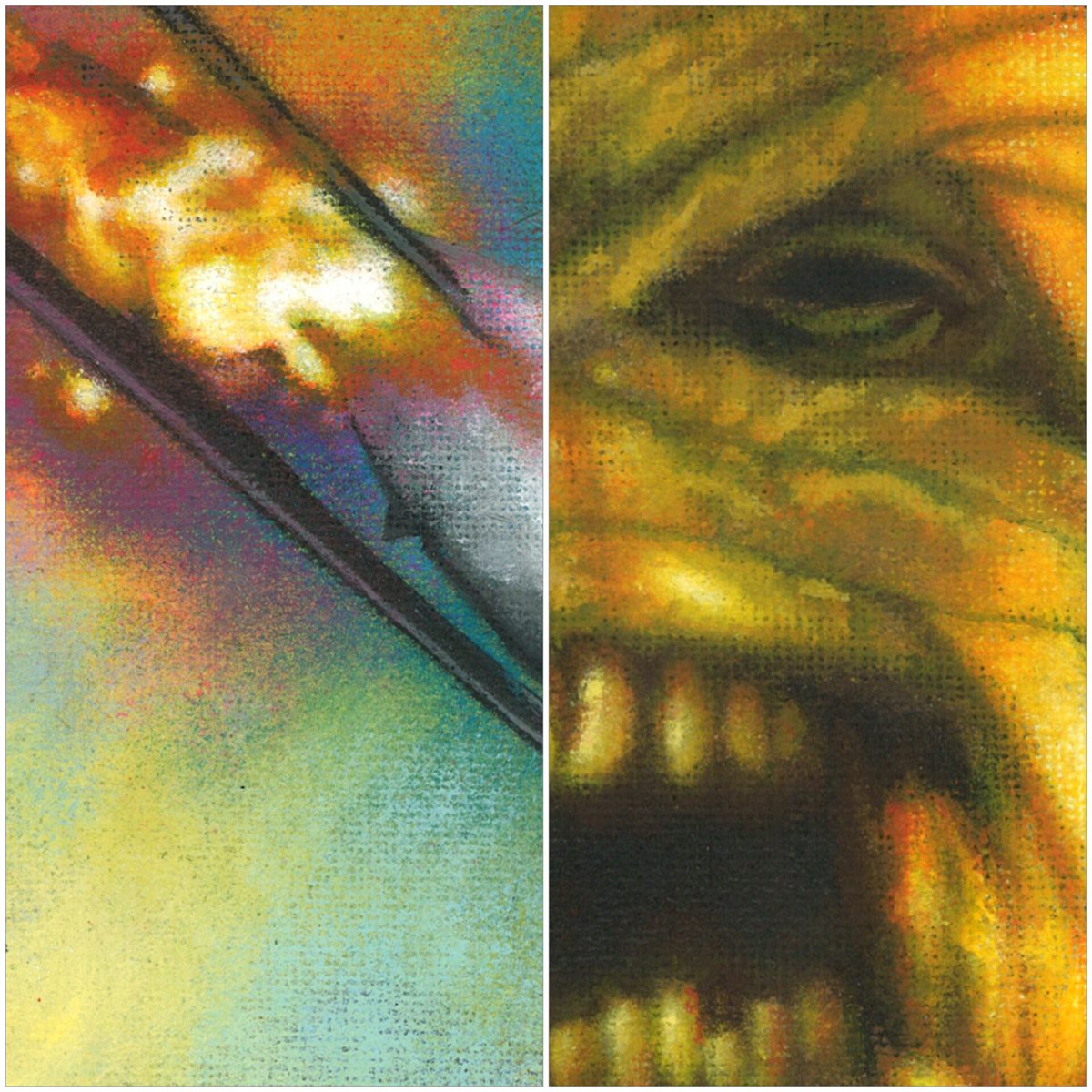 GrantArtist's tweet photo. Wings of Terror 2 &amp; Bizarre Dimensions 3  from @WrenchProduct to be released this October #makingcomics #ComicArt #coverart https://t.co/IPJc3RyAOG