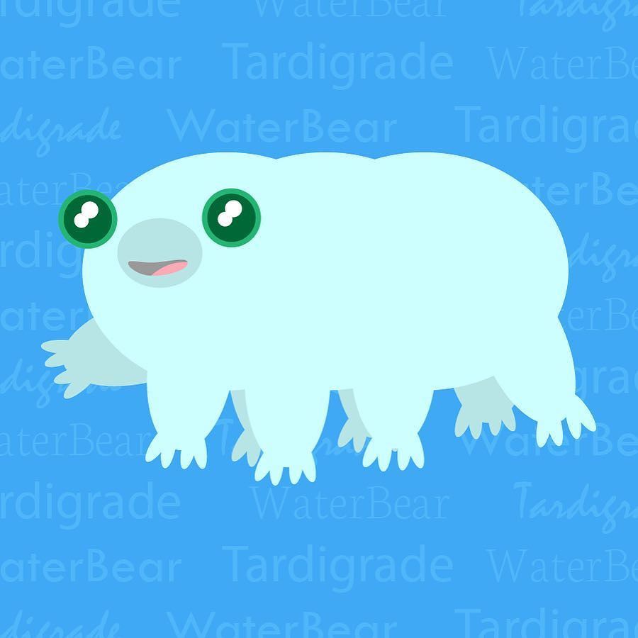 beelievetech's tweet photo. Day 8: Behold the mighty tardigrade or water bear! These microscopic critters can survive just about anything incl… https://t.co/1YtHq47Nnf https://t.co/9y51zoFJcg