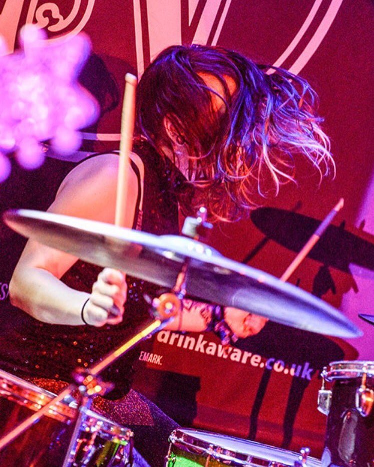 CassieJalilie's tweet photo. Mop head #drums #drumming #glamskanks #knockoutbeaters #kbrakes #vicfirth #remo #ocdp #zildjian #shedestroys #drumlite #thefutureisfemale https://t.co/W5EYQRYhxh