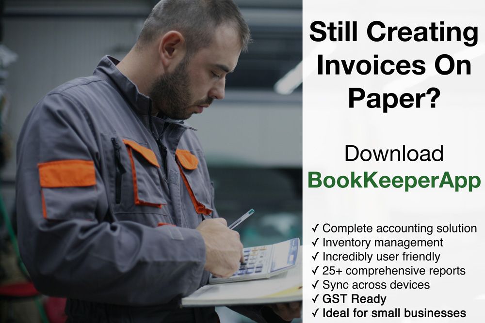 BookKeeperApp's tweet photo. Still creating bills on paper?

It's time to #SwitchToBK
Most Simplified Accounting App for Android/iOS/Windows.

https://t.co/xQaR7UtVwJ https://t.co/ABylo83HtI