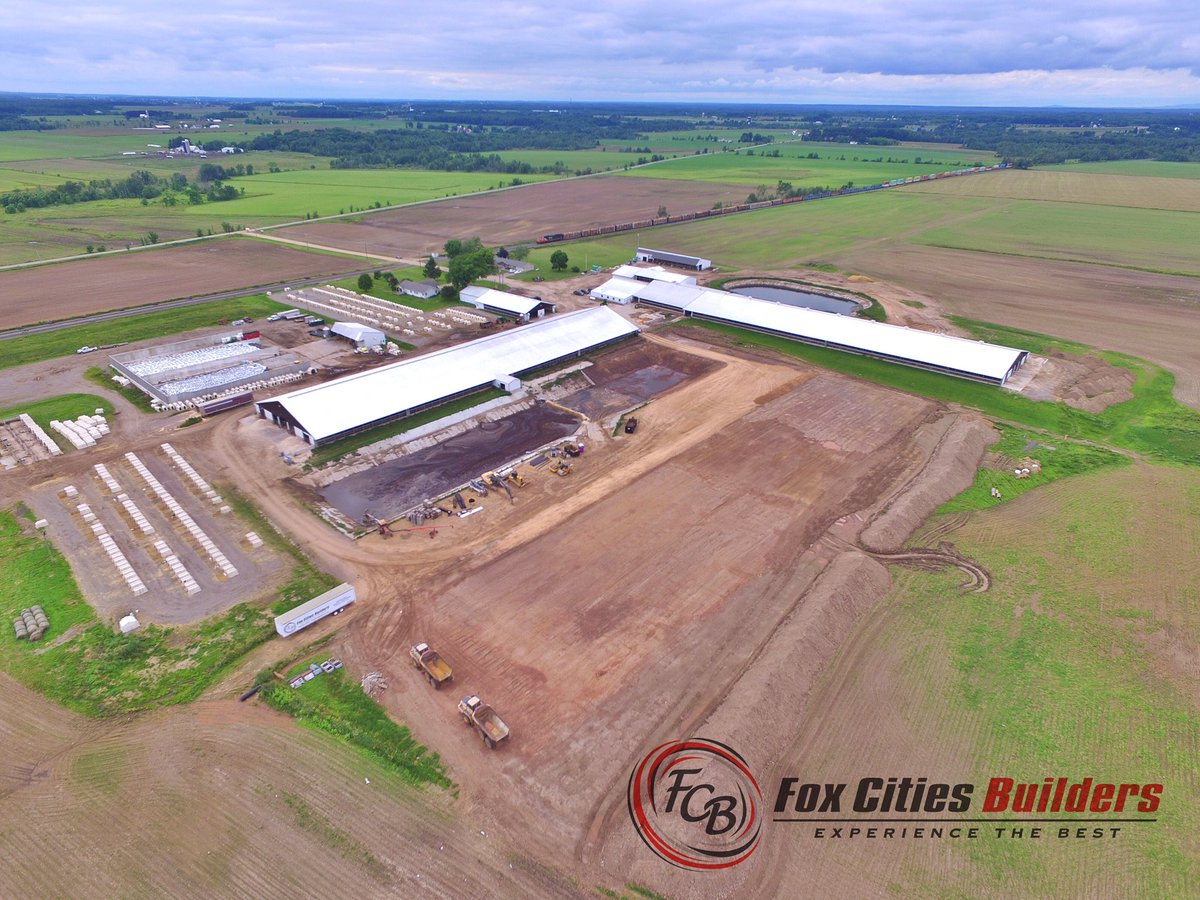 FoxCitiesBuild's tweet photo. The site is prepped for the new #freestall barn to be built at Genetic Futures located in Junction City, WI
#agconstruction #geneticfutures https://t.co/eMkjgpWoPY