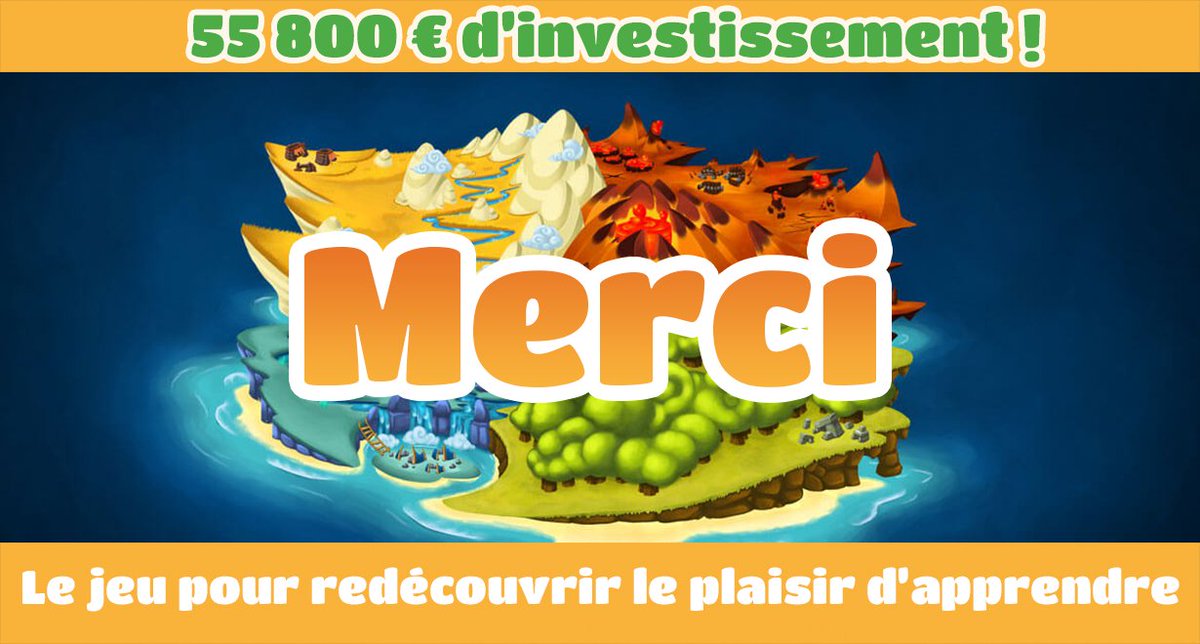 Navadra_Learn's tweet photo. Notre crowdfunding sur WeDoGood s'est achevé et grâce à vous nous avons collecté 55 800 € ! 🤗🙏
Un grand merci de la part de toute l'équipe ! https://t.co/f4VcA0e9W5