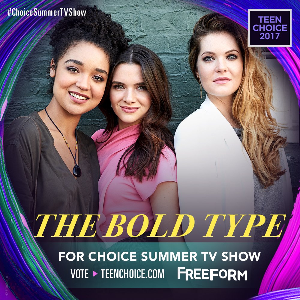 TheBoldTypeTV's tweet photo. Today’s the last day to vote for #TheBoldType as your #ChoiceSummerTVShow. Let’s make it happen. Vote NOW: https://t.co/1ksT64totu https://t.co/YqnYk80zOG