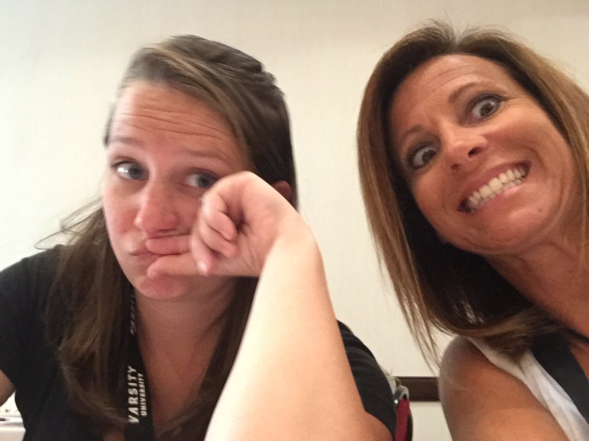 PiedmontCheer's tweet image. At the Varsity University Coaches Clinic #learningnewstuff