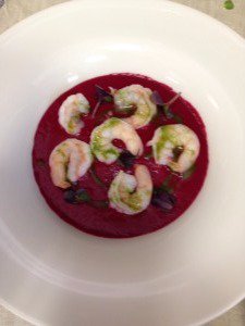 UnconvTour's tweet photo. #RICETTA ESTIVA DI #U_CHEF: #Gazpacho di barbabietola con code di gambero.https://t.co/QpMjzIRpCC #cucina #tavola #food #recipes #gusto https://t.co/4xLJvmBmWh