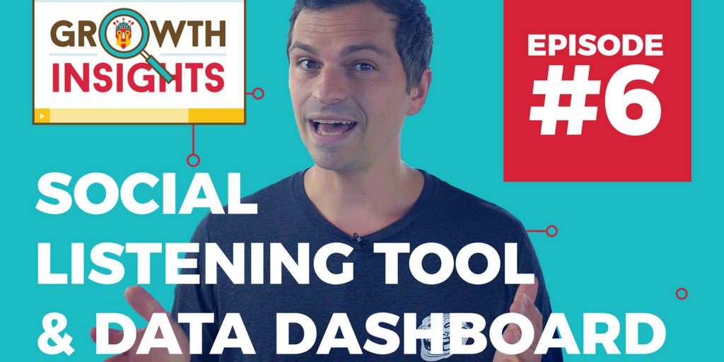 Ep 6 of Growth Insights has just landed & this one’s all about #DataDashboards & #SocialListening Tools. Check here: buff.ly/2tfxbDl