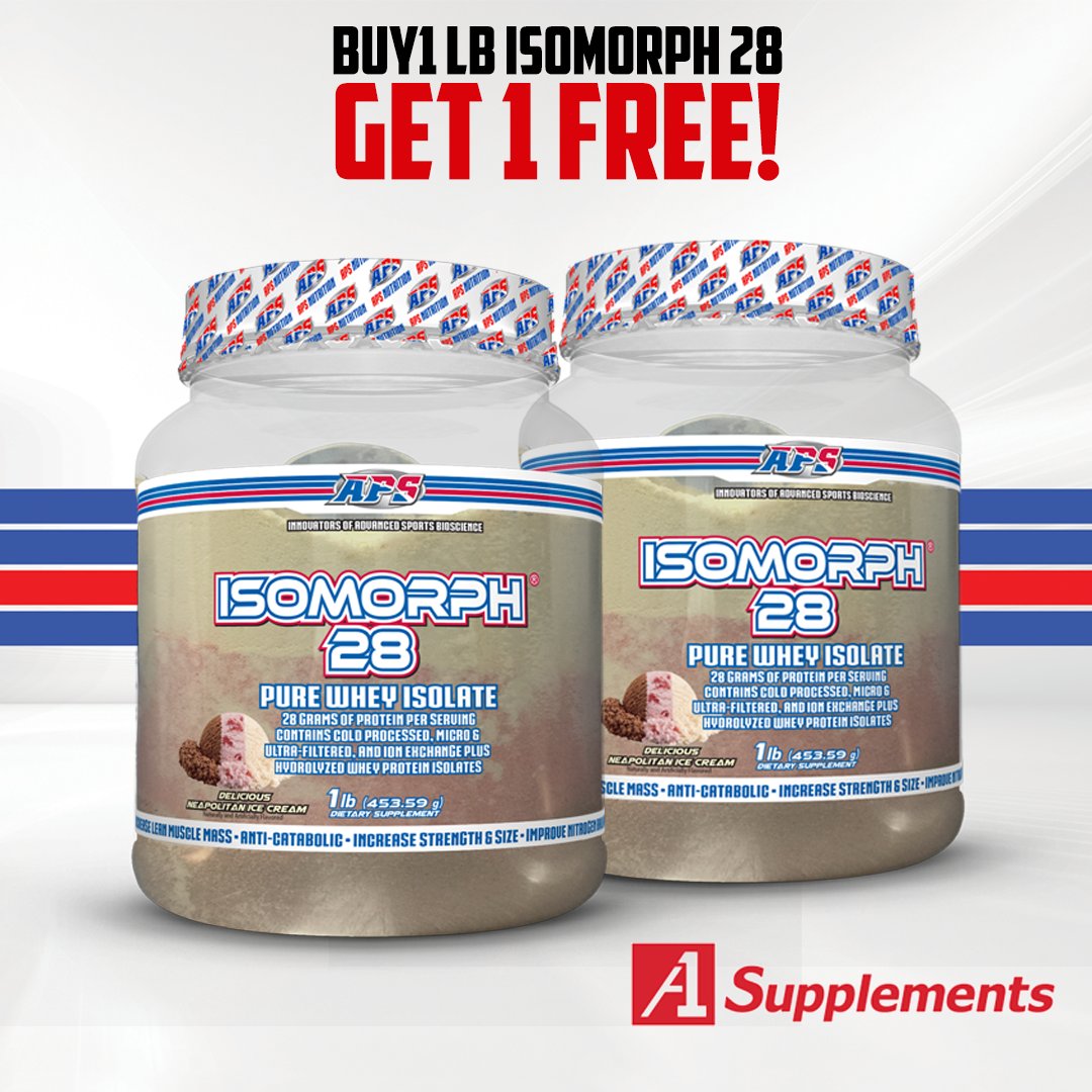 APSNation's tweet photo. #APSNation, NEW Neapolitan #Isomorph is now in stock at @a1supplementsco, for Buy 1, Get 1 FREE!!
SHOP ➡️ https://t.co/F0WWXBn2TH!! https://t.co/1ZycJPaaQZ