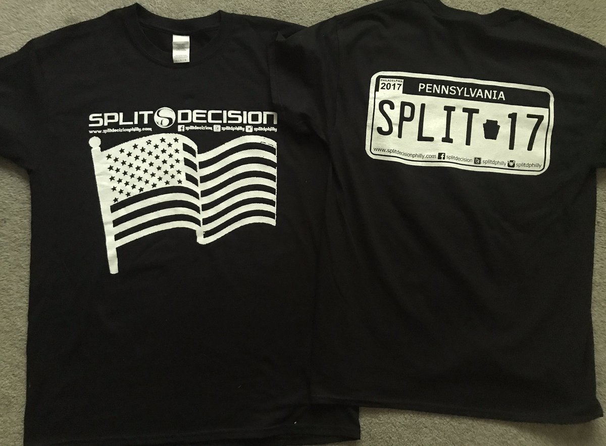 rayraysplit's tweet photo. Our new @splitdphilly t-shirts are in! Come hang out with us and maybe, just maybe, we'll throw you one! https://t.co/67NQ01kv6Q