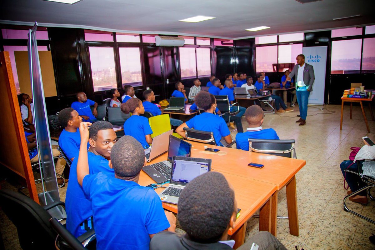 nanfys's tweet photo. Day1 Cisco IoT hackathon Rwanda #wackathon #cleanwaterhack
#iot @CiscoNetAcad https://t.co/sQmZQekOvf