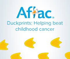 AflacTN's tweet photo. Use #DuckPrints to help BEAT childhood cancer! #Aflac will donate $2 up to 1.5 million for every #DuckPrints used on social media! #AflacTN https://t.co/g35sNv2h2D