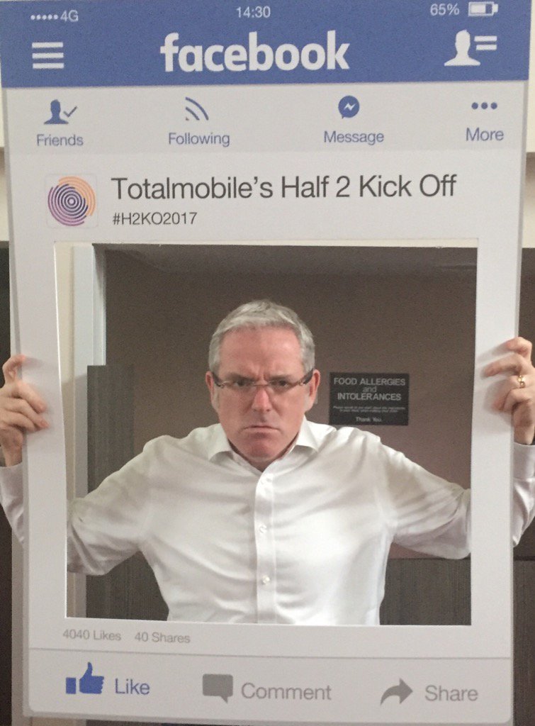 jmfobrien's tweet photo. Happy to be in jail at our @Totalmobile #H2KO2017 event...as you can see... https://t.co/MBkGKnDuUm