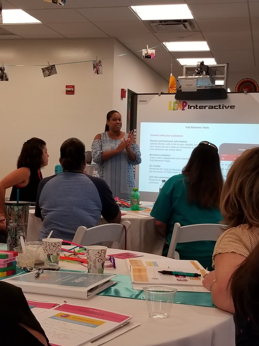 sgulley27's tweet photo. Our very own social media QUEEN!! #LEARNPLAYGROW https://t.co/bnX5UsFxng