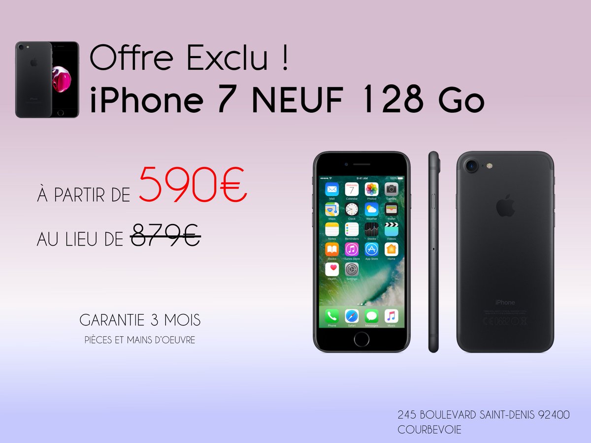 Offre exclusive !  
Les meilleurs prix sur  bepremium.fr    #BONPLAN  #Apple  #iPhone7