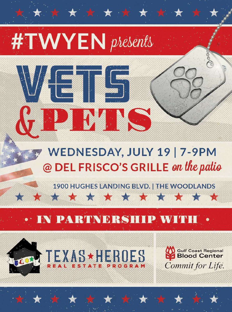 TheBullHouston's tweet photo. COOL STUFF - Can You Help The WoodlandsYoung Entrepreneurs Network today? #VetsAndPets #TWYEN https://t.co/xljfdzzcyJ