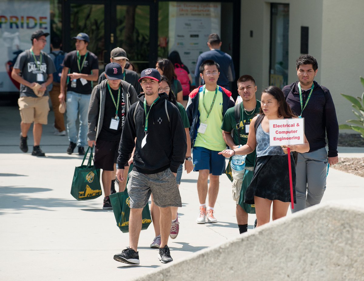 calpolypomona's tweet image. It&apos;s orientation season on campus.  Welcome new Broncos! 🐎 #Classof2021