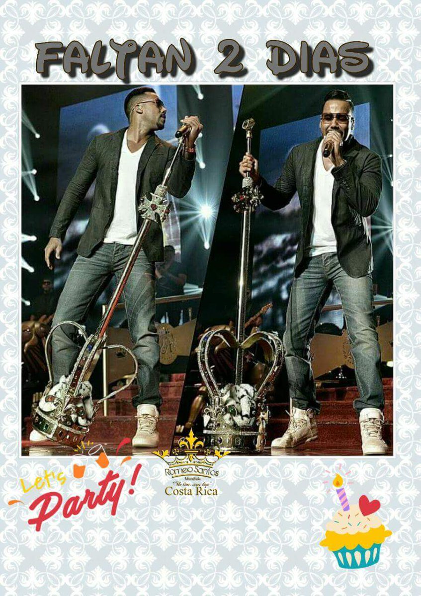 romeosantosCR's tweet photo. Cuenta regresiva!! Faltan 2 días👏 #BirthdayKing 🎂🎈🎉 #Golden 😍👑💿🎶 https://t.co/Zsampy2WXx