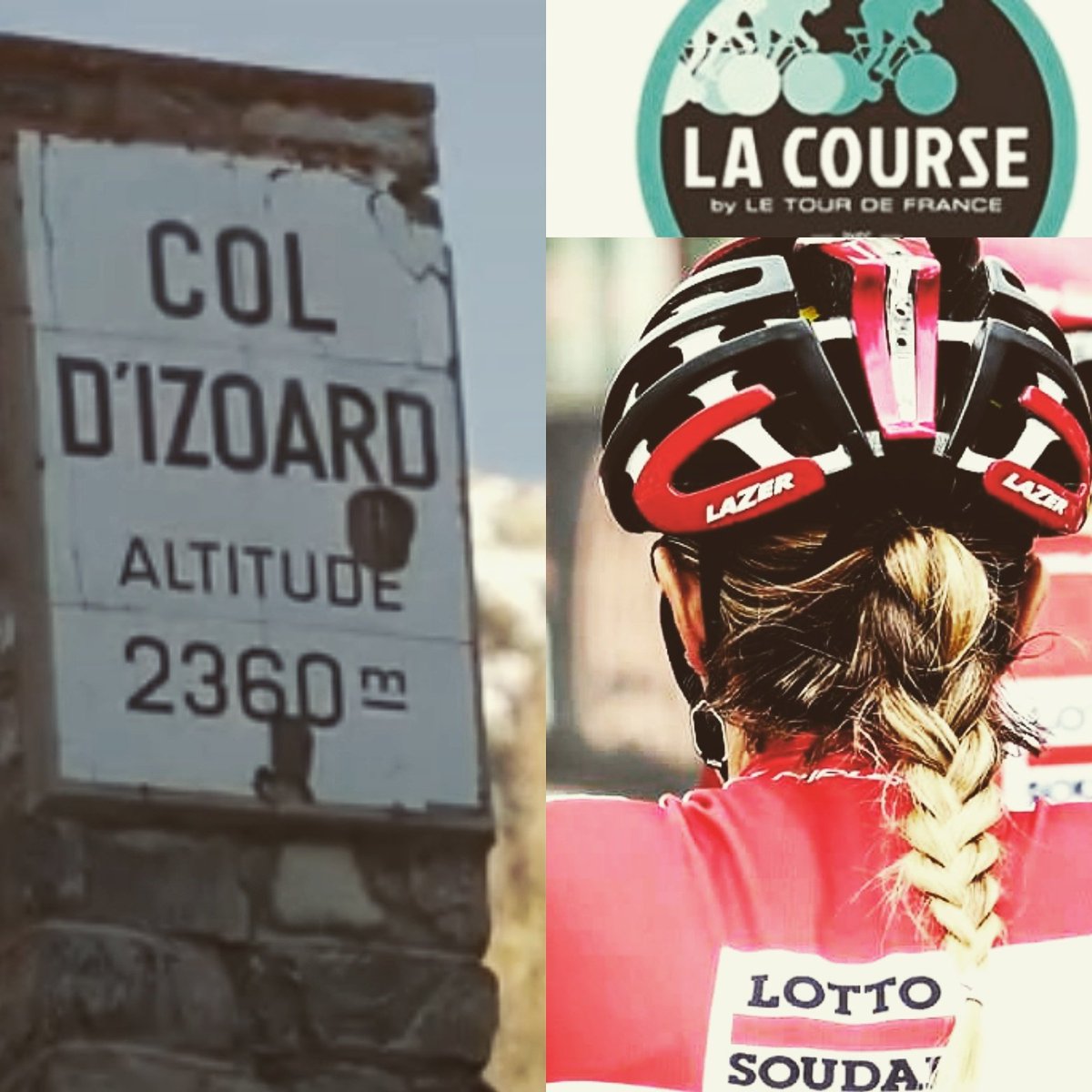 Jessiedaams's tweet photo. Morgen is het aan ons om de klimmersbenen boven te halen! Met onze #la_ridley naar de top van de #cold'izoard tijdens #lacourse #lottosoudal https://t.co/k7VhaV4JN4