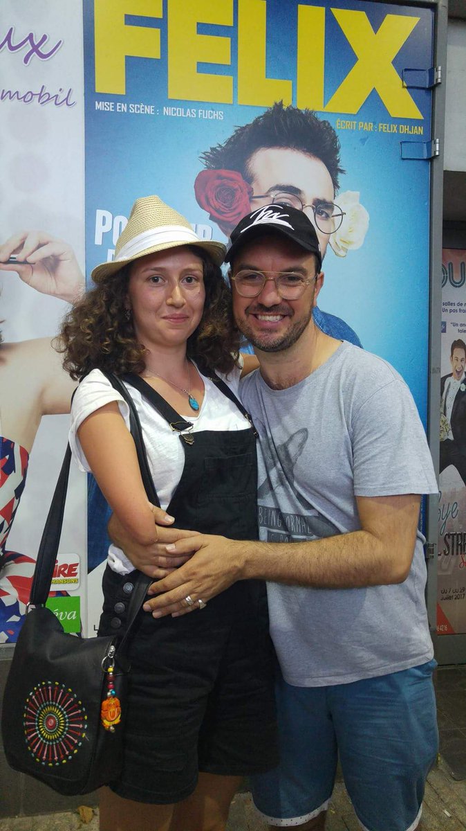 L__Lea's tweet photo. @minikhaleesi et moi avons passé une super soirée, merci à @JarryAtypique pour ce bon moment de rire! #atypique https://t.co/eUnn7LVAMO