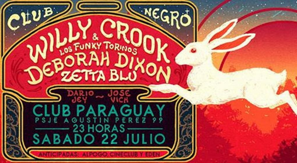 QuienpagaAM750's tweet photo. Se viene el #ClubNegro en @Club_Paraguay con Willy Crook y Deborah Dixon, #Ahora las escuchas por @NacionalCordoba https://t.co/JGtI3xDW8t