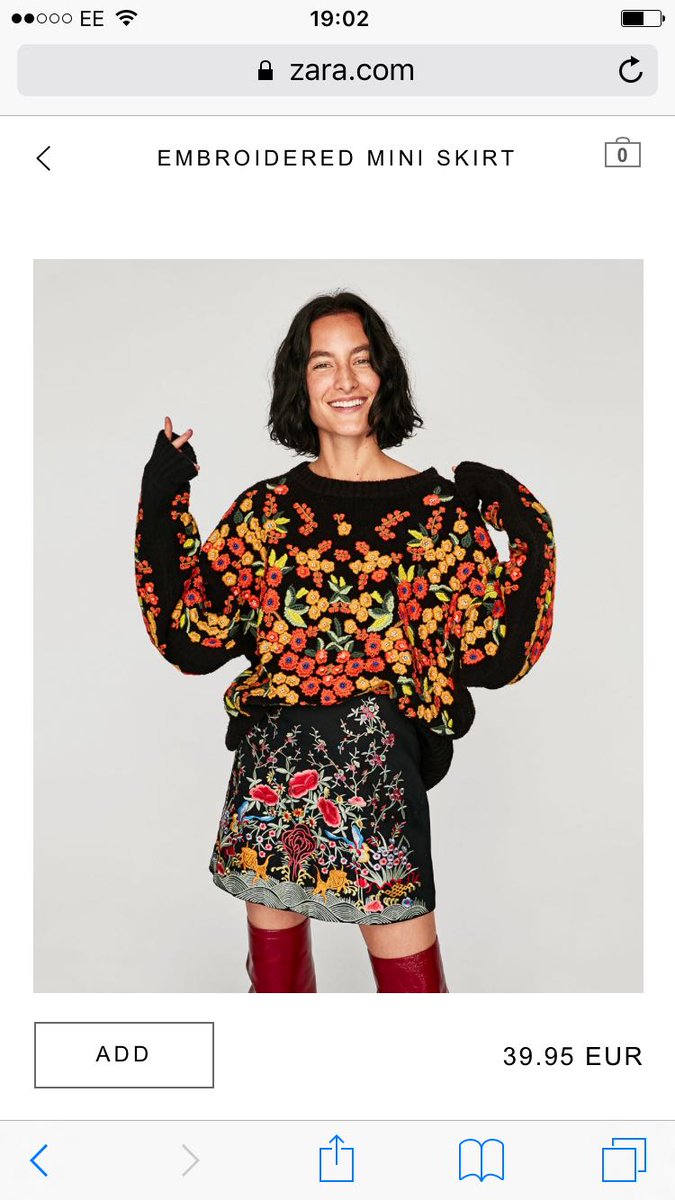 Ball23Maureen's tweet photo. @ZARA @ZARA_Care could you tell me when this jumper will be in stock please? I can't find it on your website! Thanks https://t.co/BhJcgypo1S