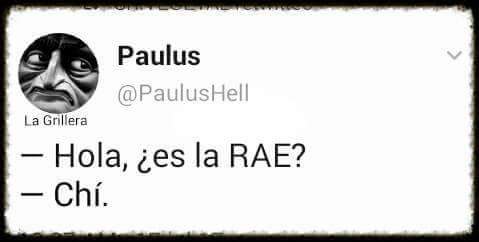 mesalgadelmono's tweet photo. My fav tweet de la semana. #favtweets | @RAEinforma | Vía @PaulusHell https://t.co/MI0pHK8rgq