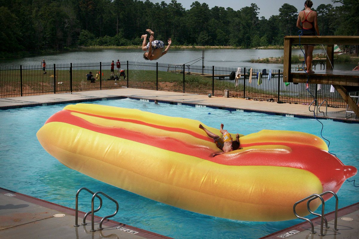 PineCoveCamps's tweet image. National Hot Dog Day? We&apos;re all over it. #HotBlob #NationalHotDogDay