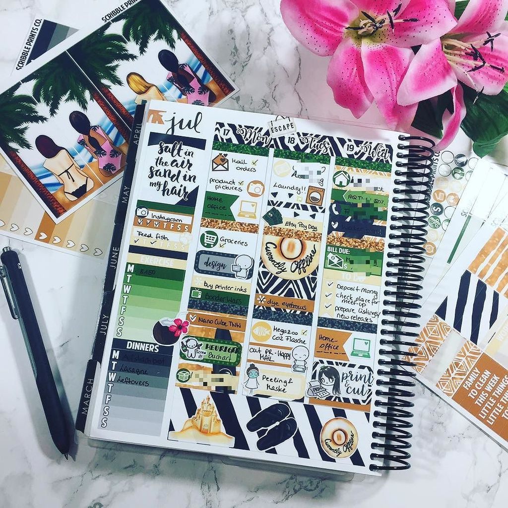 pretty_planning's tweet photo. First half of this week! I'm using a SPC Mystery Kit. Sticker sources are tagged.
...
#glamplanning #planneraccess… https://t.co/K2cMM91C2y https://t.co/6ok08Bhtje