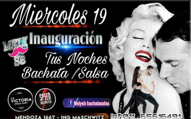 javycapo22's tweet photo. Miercoles Inauguramos las Noches de BACHATA!! TE ESPERAMOS Paseo Mendoza 1667 HOY MIERCOLES!! https://t.co/0JCZqXGsbC