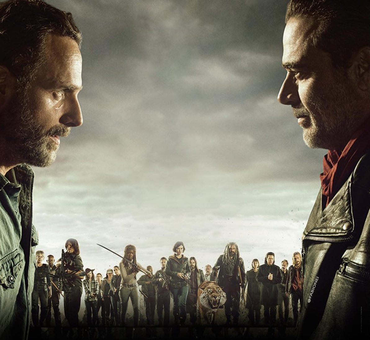 TheWalkingDead's tweet photo. #TheWalkingDead Season 8 gets a release date and key art! Who’s excited?? https://t.co/mYaYkf9wDo https://t.co/Ce1rk8BQPf