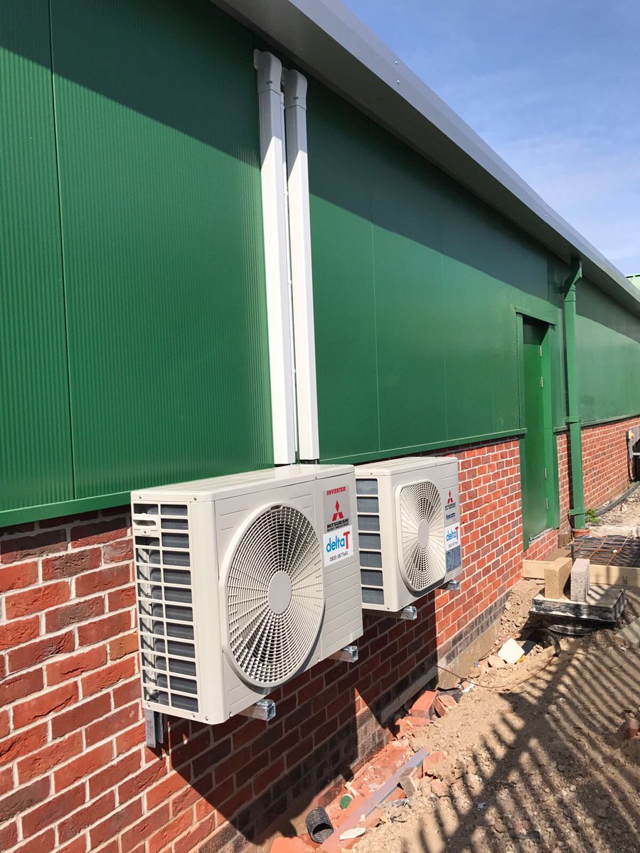 _DeltaT's tweet photo. Great work by delta T engineer Alex working on the new extension AC at JD Classic Maldon Essex https://t.co/kSmXuzs0Fs