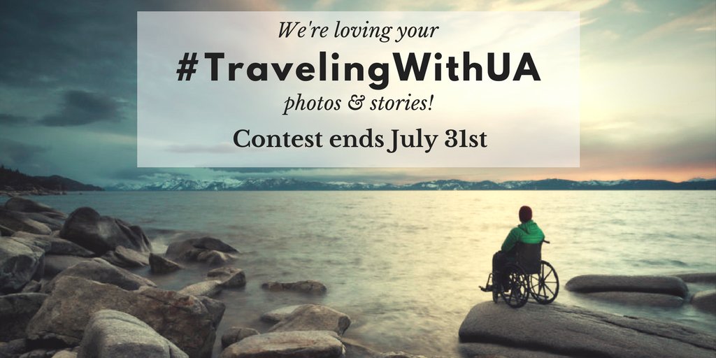 Don't forget to upload your (past or present) vacation photos on Instagram with the hashtag #TravelingWithUA for a chance to win $250!