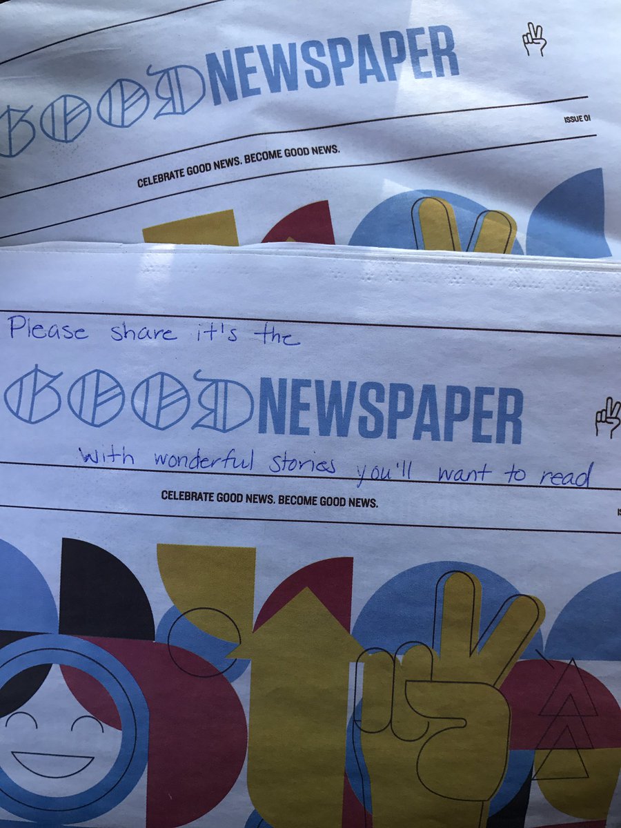AndreShipman's tweet photo. Leaving a papers behind for others to enjoy @BrandenHarvey https://t.co/XHWqwueQlK