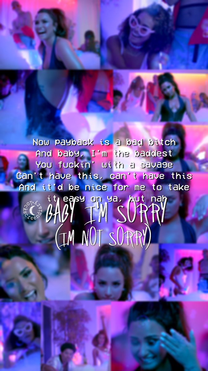 LockscreenDiary's tweet photo. Sorry Not Sorry 💜
✨fav se gostar//rt se pegar
✨printa e nos marca se usar
-não reposte-
#WhatchSorryNotSorry
#SorryNotSorryVideo
//lah https://t.co/83uHoEDe7U