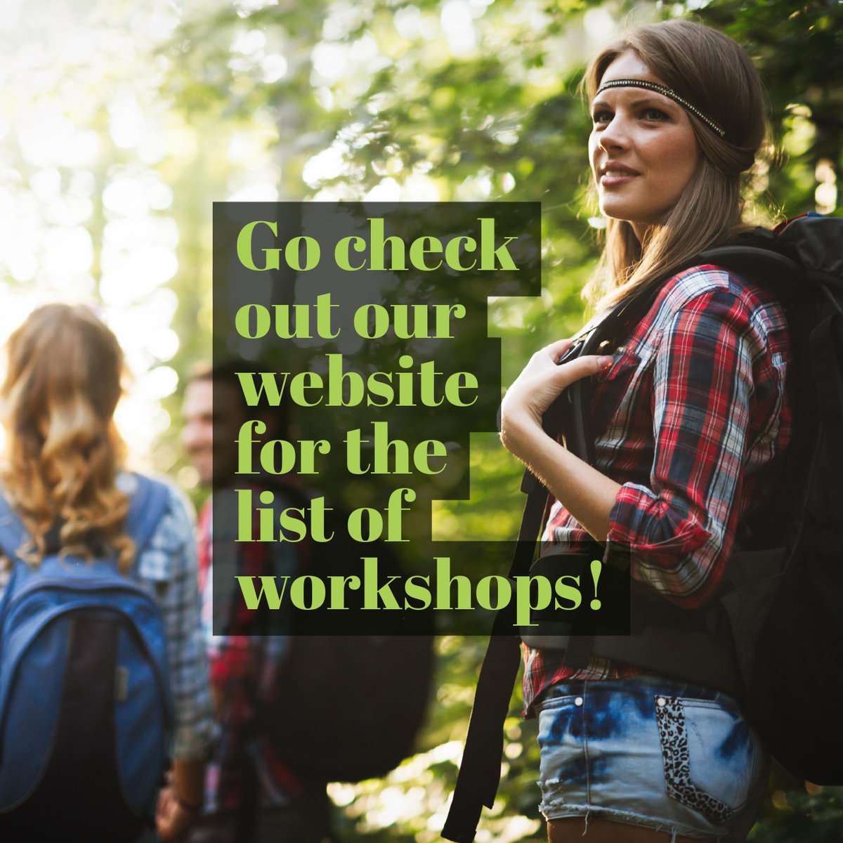 wanderdownfest's tweet photo. Workshops are officially on our website!  Check them out at https://t.co/crLKLkrepX https://t.co/2h1SPRNmpY