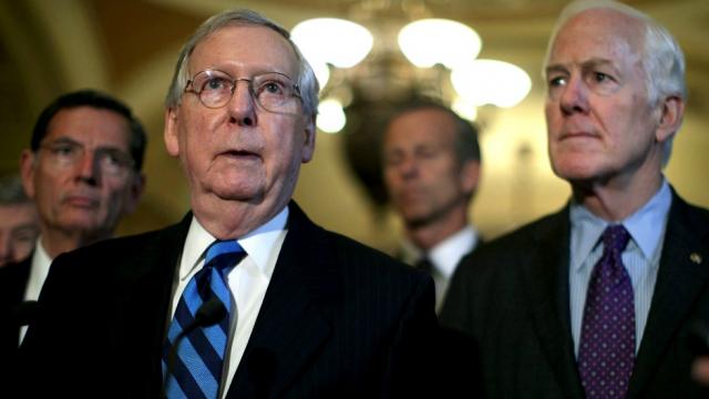 thehill's tweet photo. NEW: Senate GOP trying to restart conversations on failed attempt to repeal and replace ObamaCare https://t.co/LTCcLL89sX https://t.co/5Y9S6uBCaN