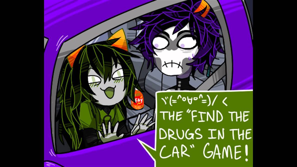 Drugs in the car game part 1